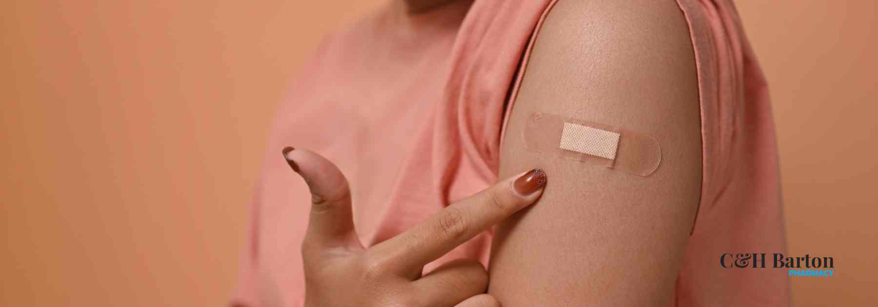 woman getting a vaccination